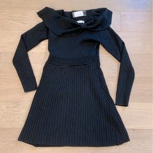 ‼️3/$30‼️ Knit A Line Dress with Bow Detail
